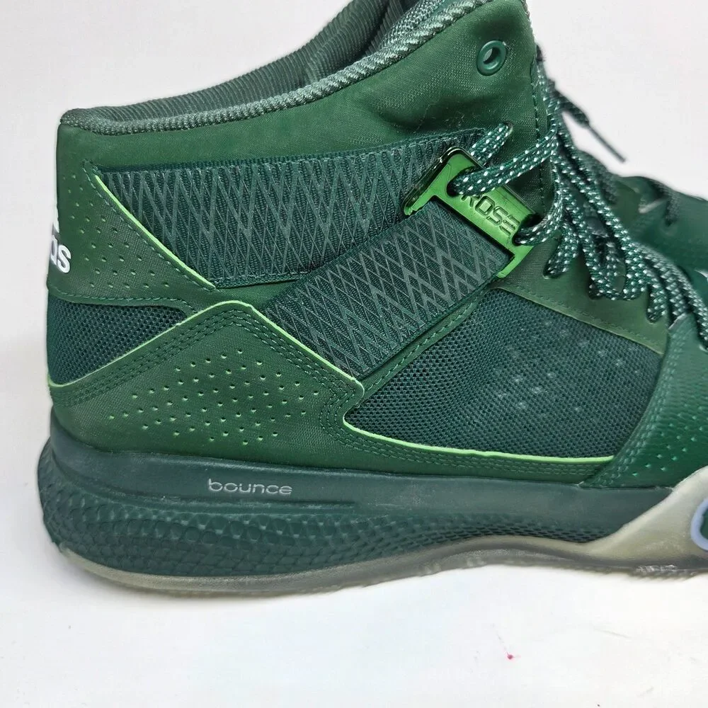 Adidas D69429 Derrick Rose 773 Mens Green Basketball Shoes Size US 15 EUR 50 2/3